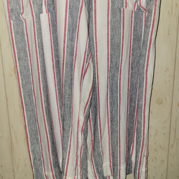 Gap Striped Wide Leg Sleeveless Jumper Women's Size Large - Picture 9 of 14